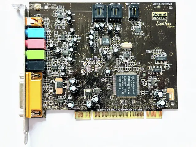 Creative Sound Blaster Live! 5.1 PCI - Brands nad Labem-Star Boleslav ...