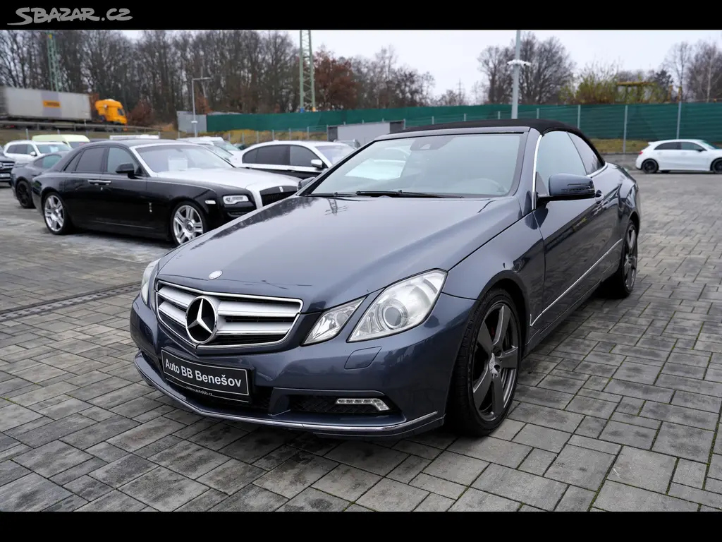 Mercedes-Benz Třídy E, E 350 CDI, cabrio,automat,kůže - fotka 2