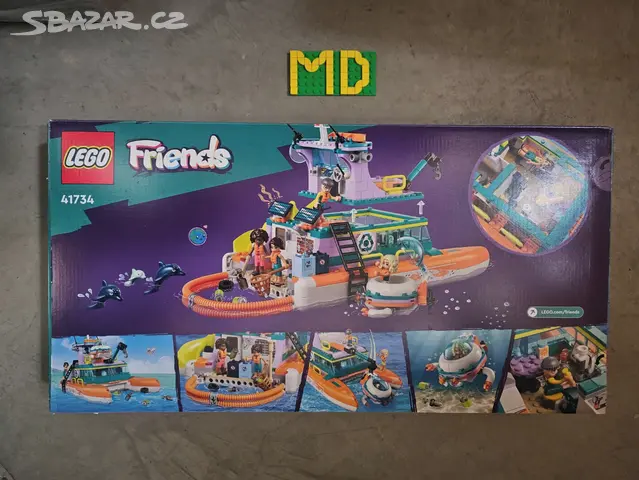 LEGO Friends 41734 Námořní záchranářská loď - Brno - Bazar - Sbazar.cz