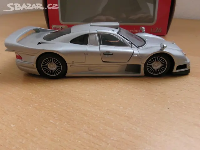Lot 3 Mercedes CLK GTR Maisto 1/43 - Miniatures De Collection