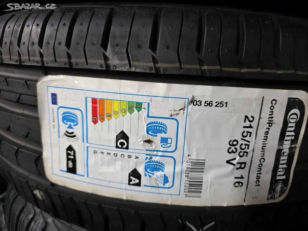 215/55 R16  93 V Continental CPC 5  1 Ks Letní