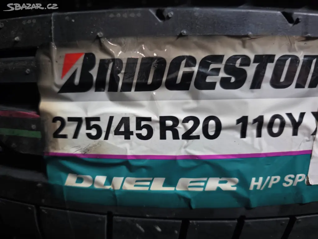 275/40 R20 110Y XL Bridgestone Dueler  Letní 3 Ks