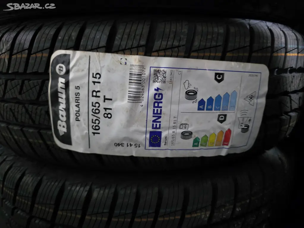 165/65 R15 81T Barum Polaris 5 Zimní pneu  4 Ks