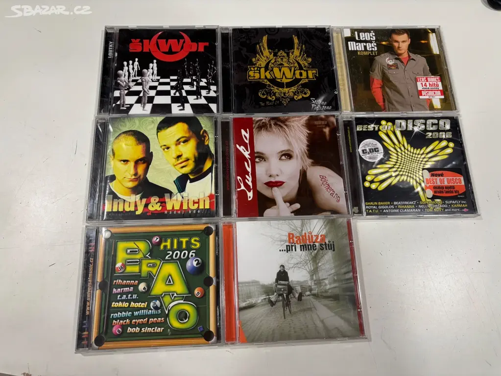 Originální obaly CD různých interpretů - Opava - Bazar - Sbazar.cz