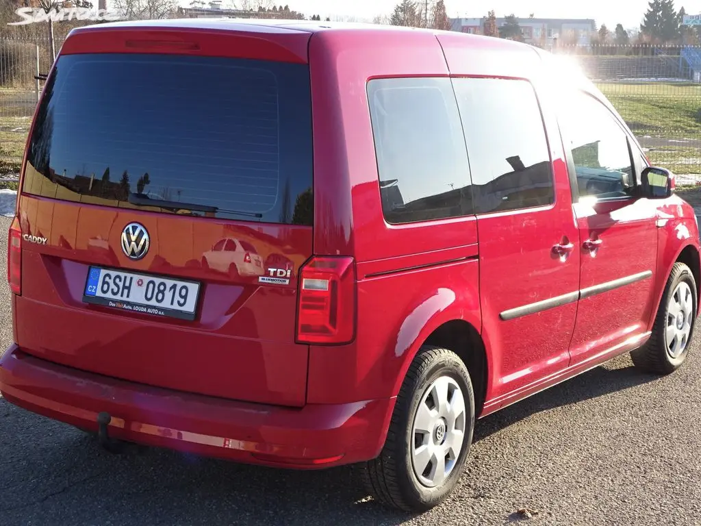VW Caddy 2.0 TDI r.v.2016 (75 kw)koupeno v ČR(DPH) - fotka 4