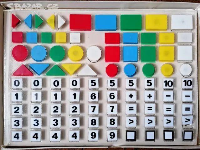 Retro Magnetická tabulka matematika - Znojmo - Bazar - Sbazar.cz