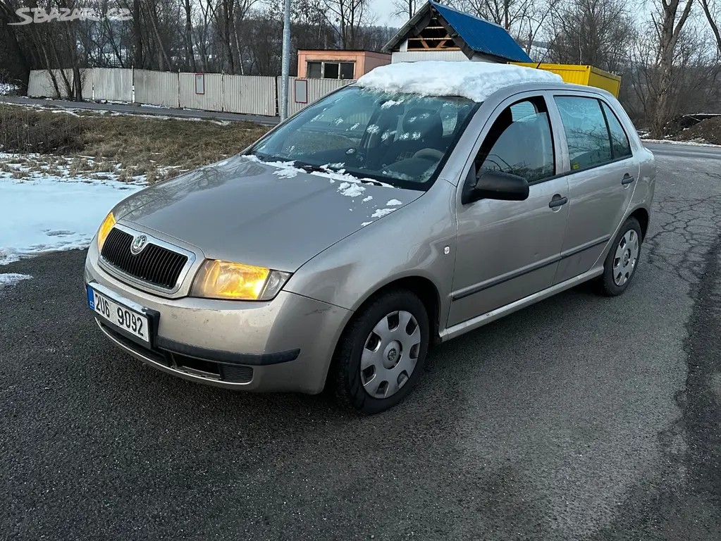 škoda fabia 1.2i, r.2004, původ čr, serviska, stk