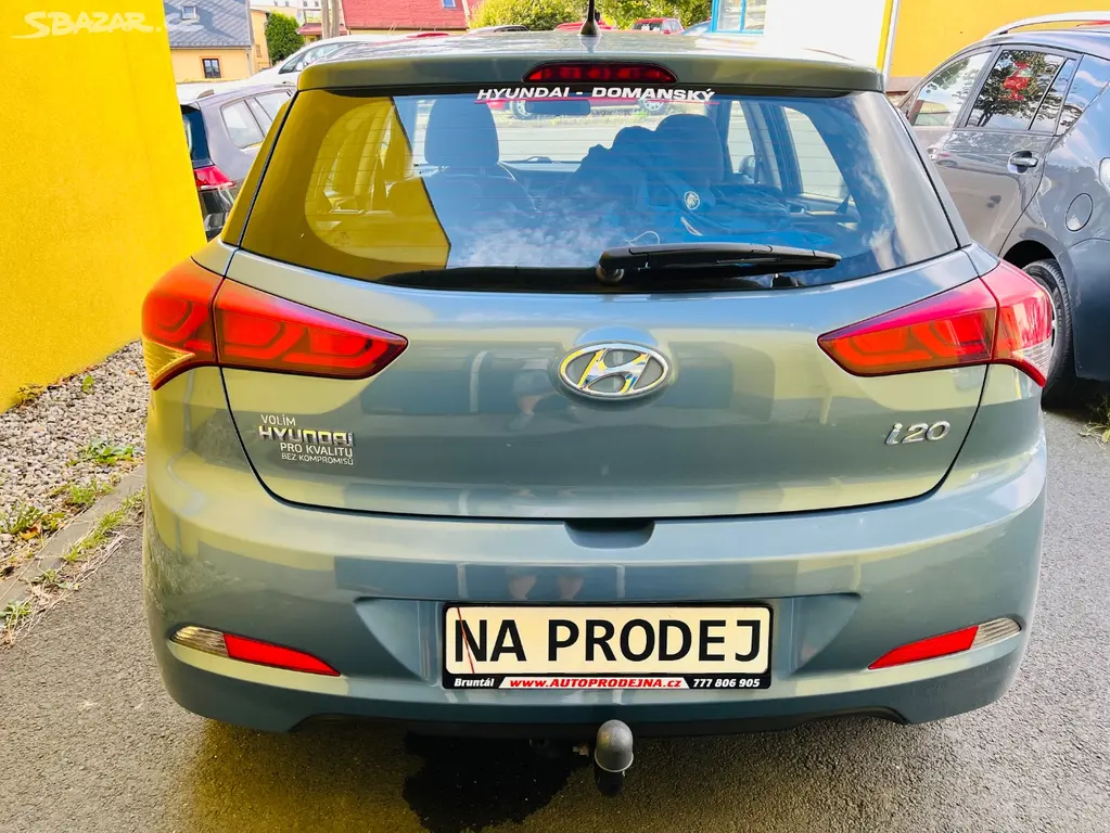 HYUNDAI i20 1.2 i BENZÍN NAJETO JEN 68 TIS OD 1.MA - fotka 5