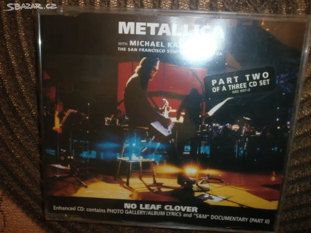 CDs METALLICA - No Leaf Clover - Part One - České Budějovice, České ...