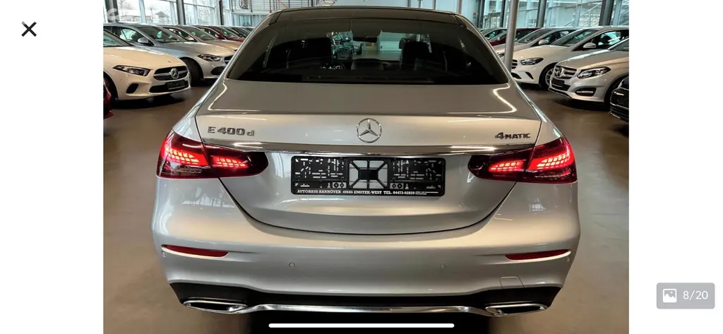 Mercedes-Benz E400d 4MATIC AMG Line Dist Pano 360° - fotka 5