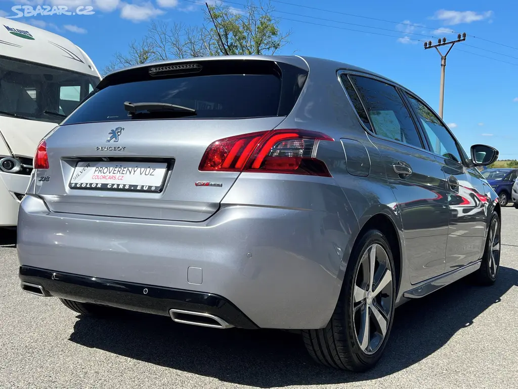 Peugeot 308, 1.2 130k GT LINE ZÁRUKA SERVIS - fotka 5