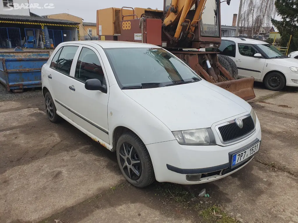 Škoda Fabia 1.9 sdi 47 kW, r 03 najeto 197 tkm