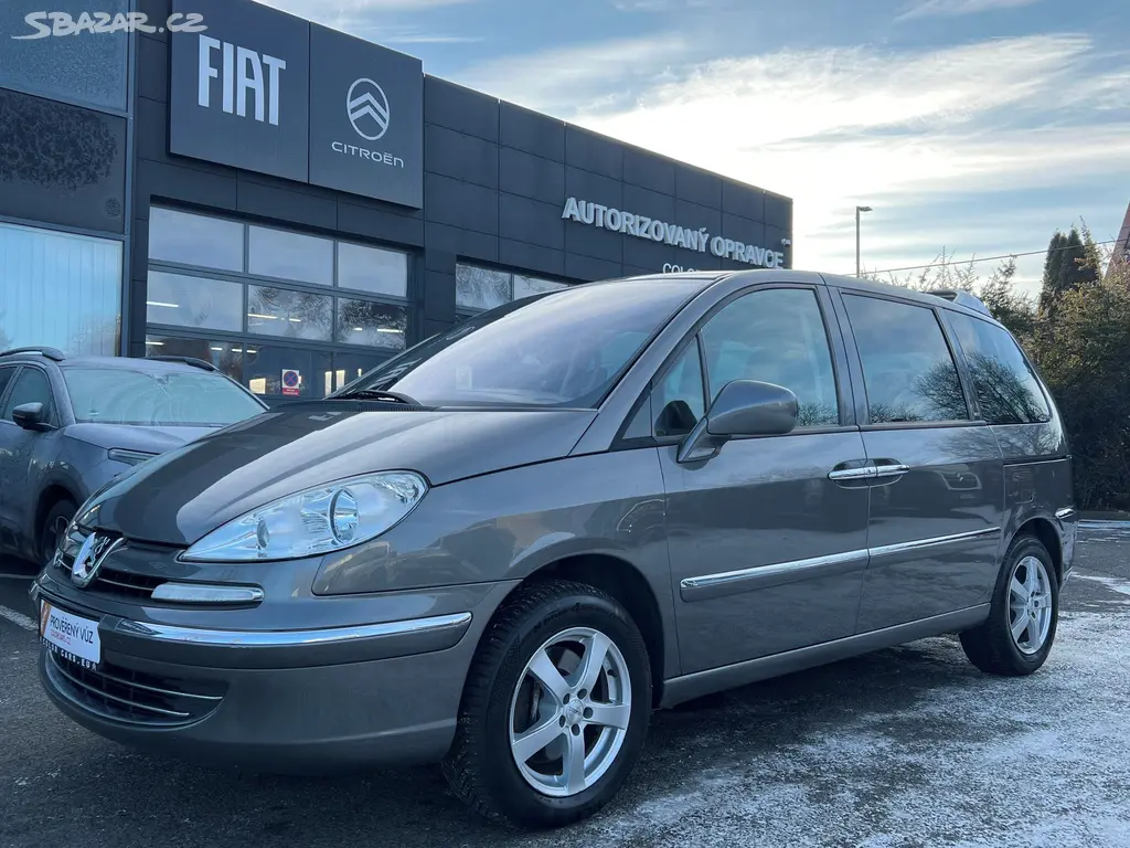 Peugeot 807, 2.0 163k 7MÍST AUTOMAT ZÁRUKA