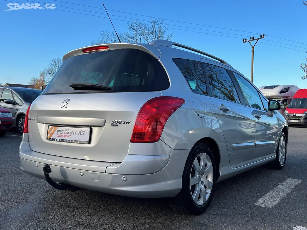 Peugeot 308, 1.6 115k ZÁRUKA SERVIS PANO - fotka 5