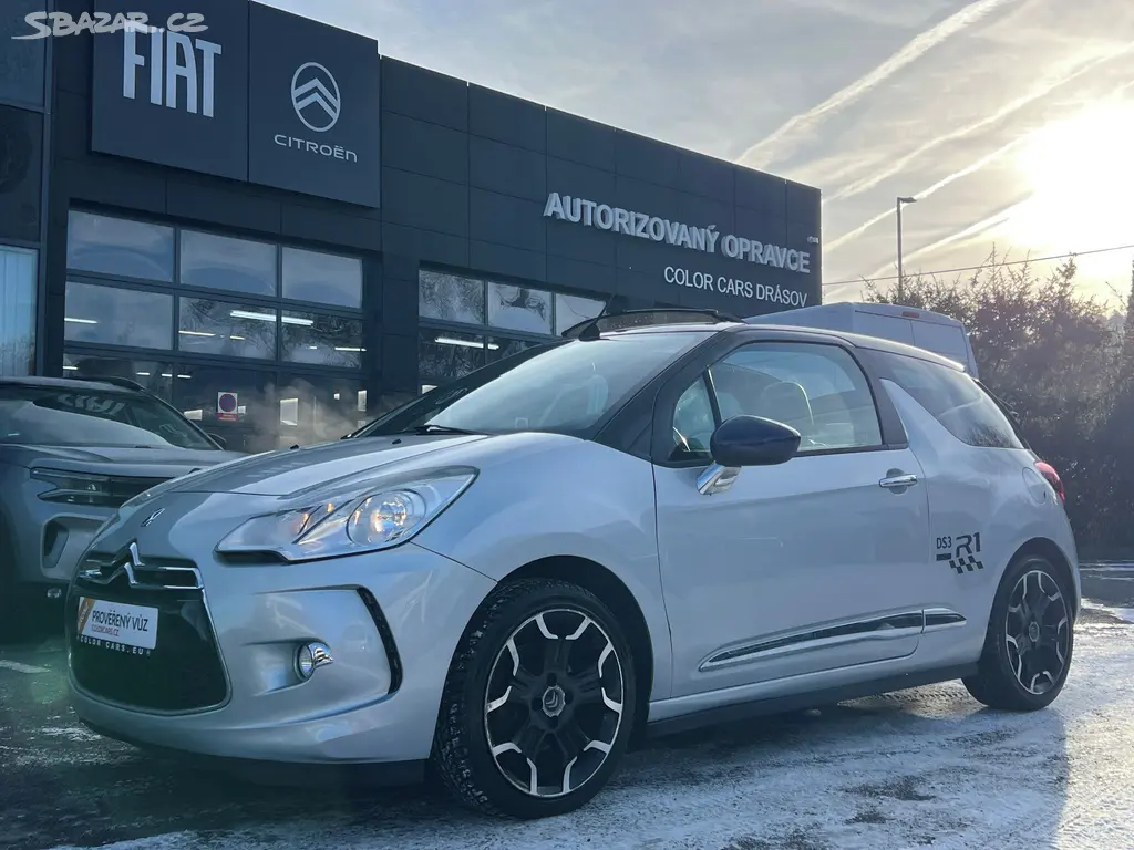 Citroën DS3, 1.6 155k ZÁRUKA SERVIS NAVI