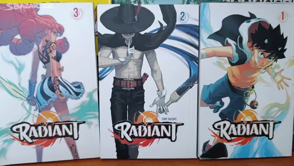 Manga: Radiant 1-3 - Brno-střed - Bazar - Sbazar.cz