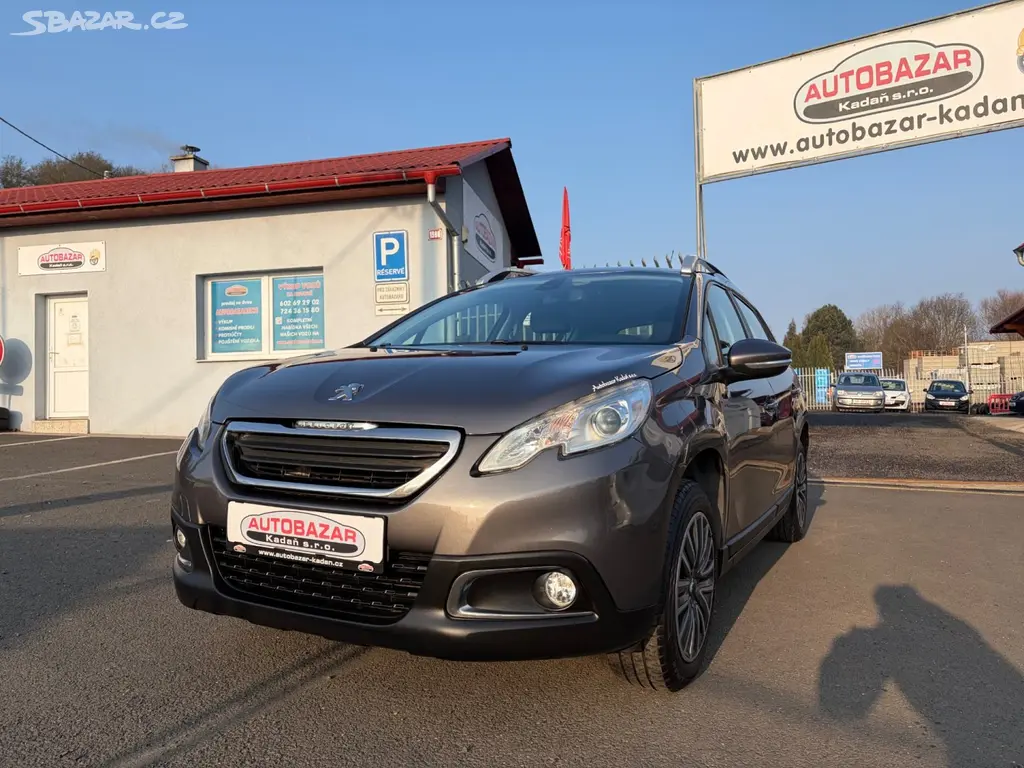 Peugeot 2008, 1,6 HDi,68kW,SERVISKA,1.MAJIT.