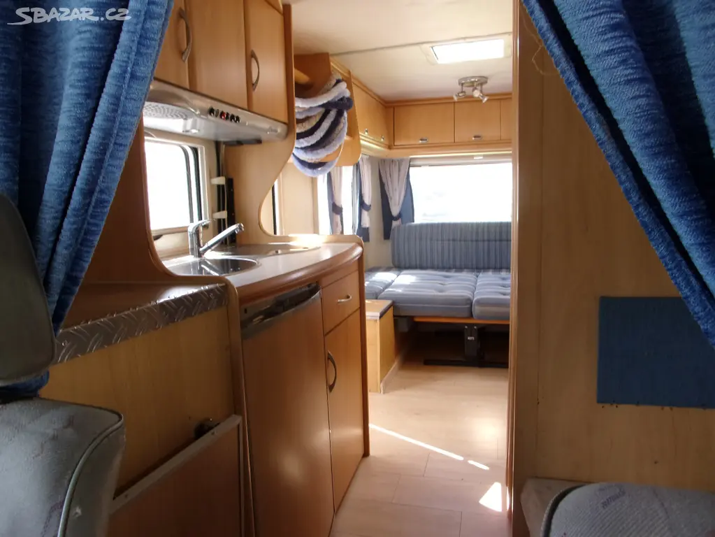 Volkswagen Transporter 2.5 TDI,obytný Hobby,TOP - fotka 6