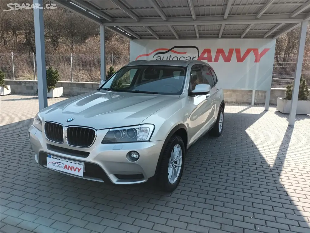 BMW X3, 2,0 d,xDrive,KŮŽE,NAVI,TAŽNÉ