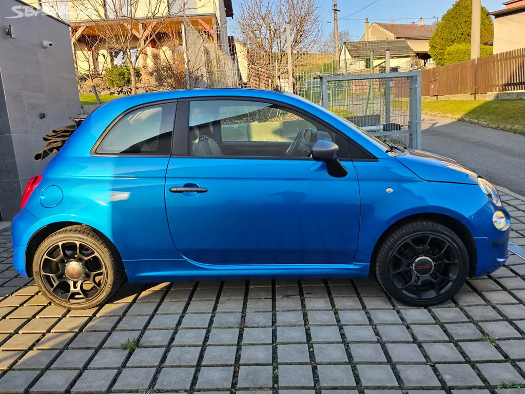 Fiat 500S cabrio (500C Sport), 71 000 km, nová STK - fotka 4