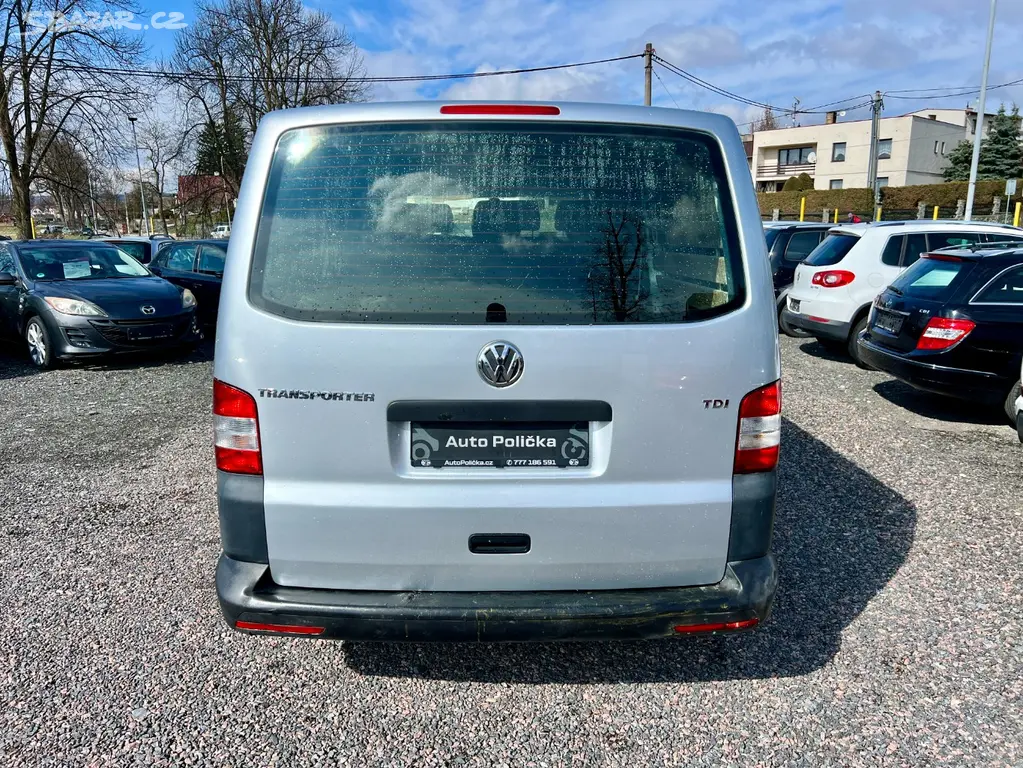 Volkswagen Transporter 2.0 TDI75kW L2 6 míst,Klima - fotka 6