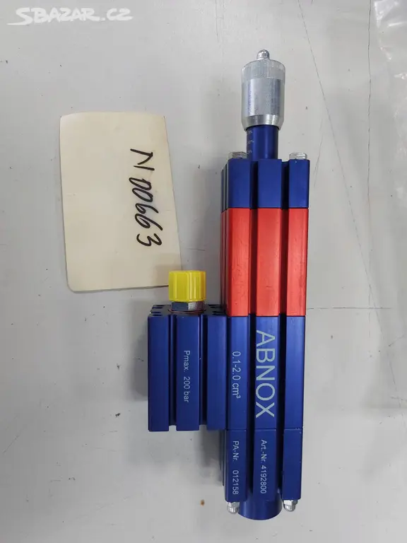 ABNOX DAVKOVACI VENTIL ABNOX 0,01-0,2cm3 41928.00 - Hodonín - Bazar ...