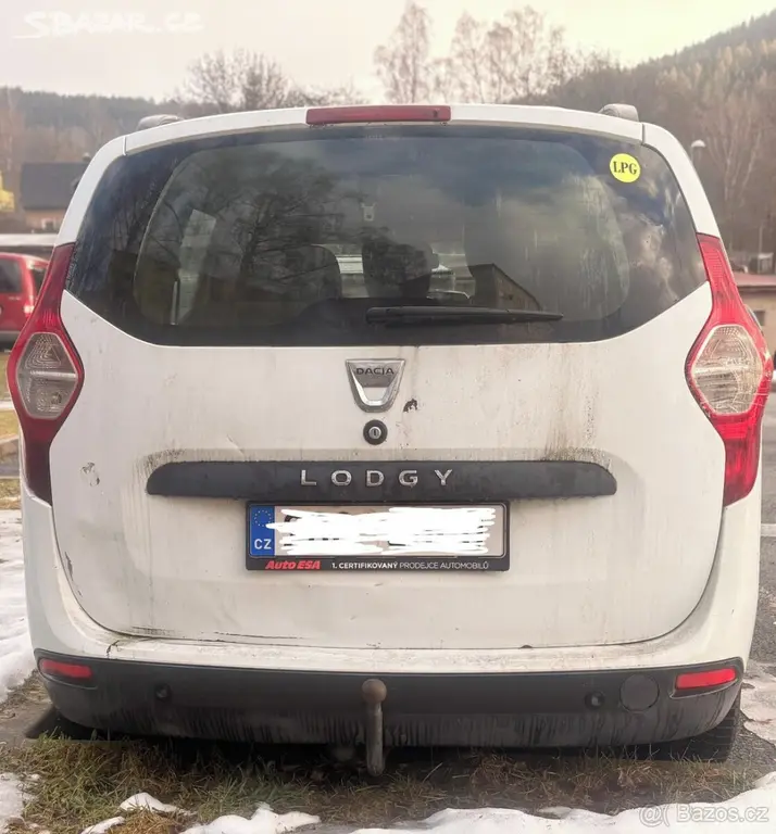 2x Dacia Lodgy 1.6 61kw 7míst lpg motor na 3valce - fotka 3