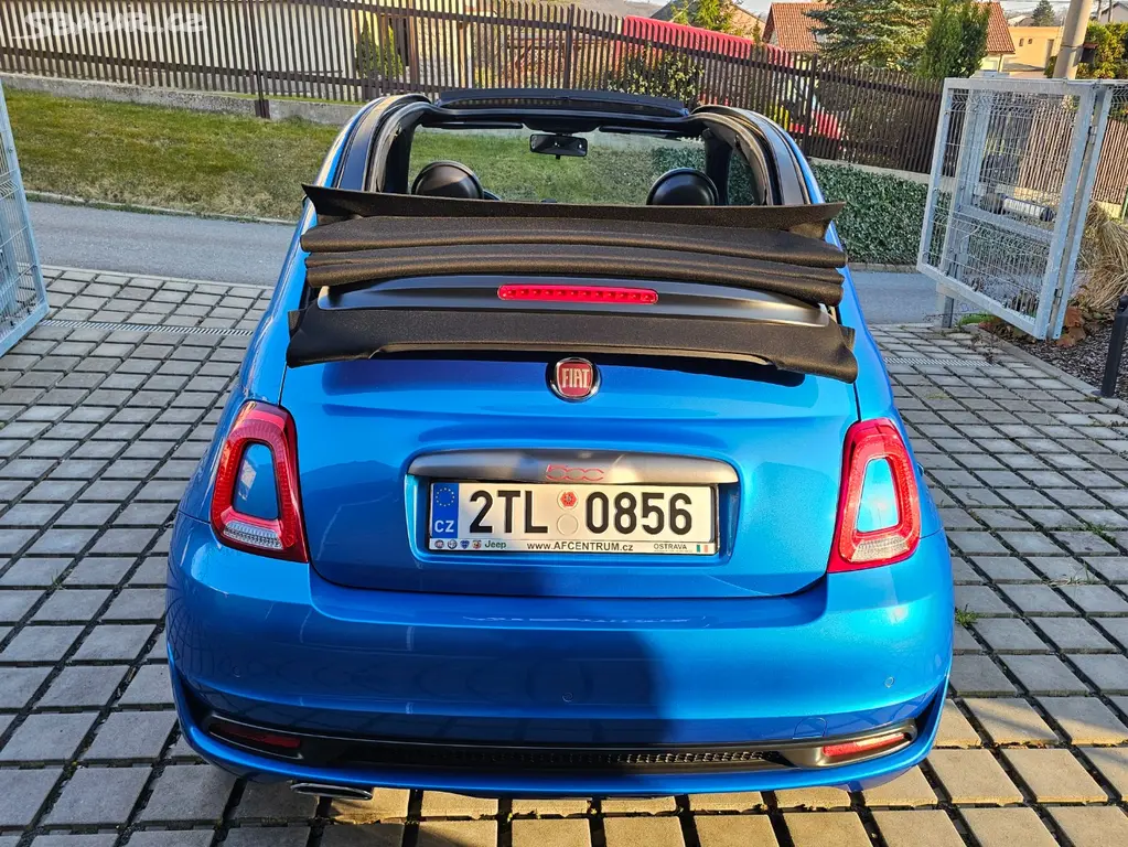 Fiat 500S cabrio (500C Sport), 71 000 km, nová STK - fotka 6