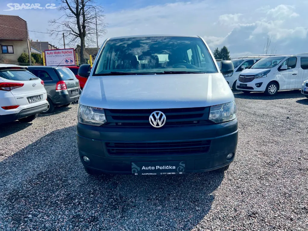 Volkswagen Transporter 2.0 TDI75kW L2 6 míst,Klima - fotka 3