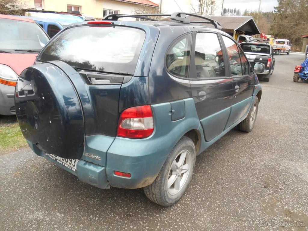 renault scenic rx4 rok 2002 2,0benzim 103kw - fotka 3