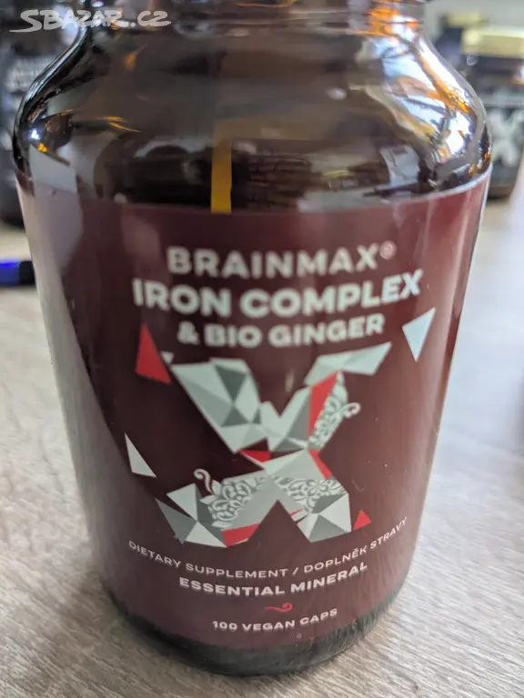 BrainMax Iron Complex & BIO Ginger 76 - Praha - Bazar - Sbazar.cz