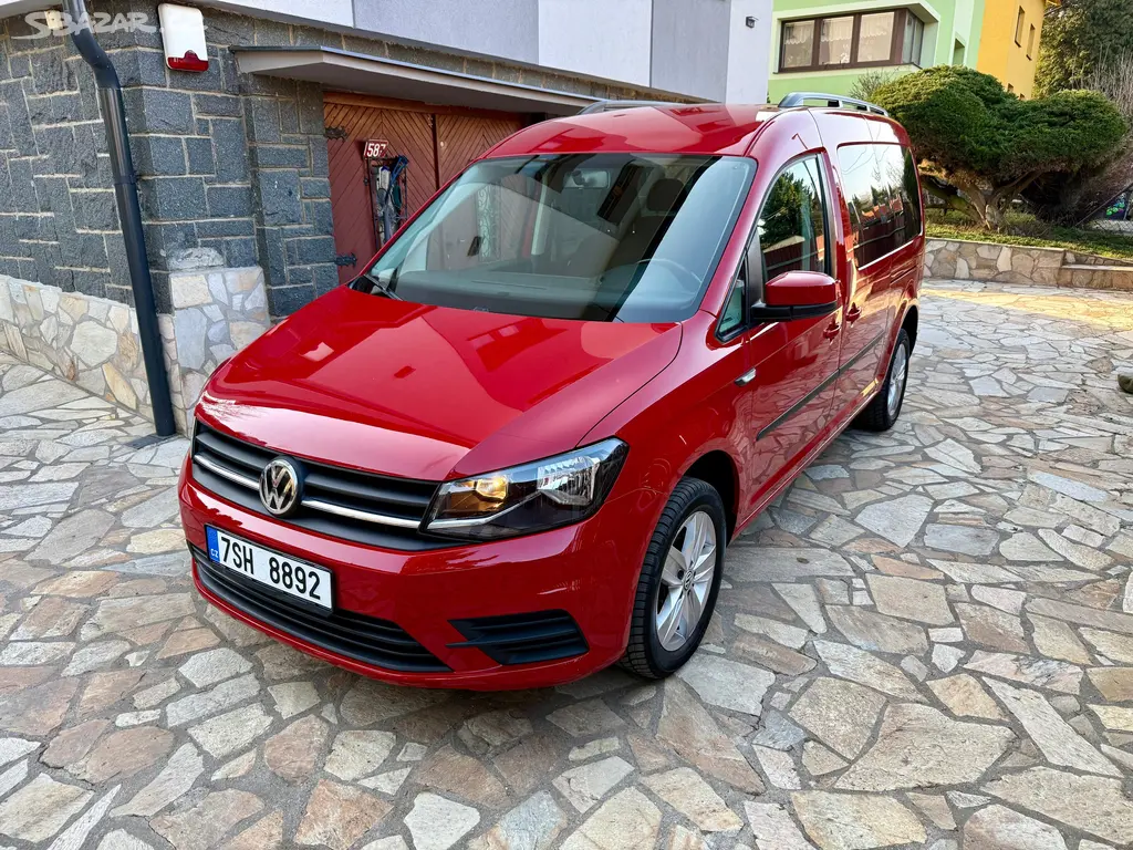 Volkswagen Caddy, 2.0TDI 75KW 7 MÍST MAXI