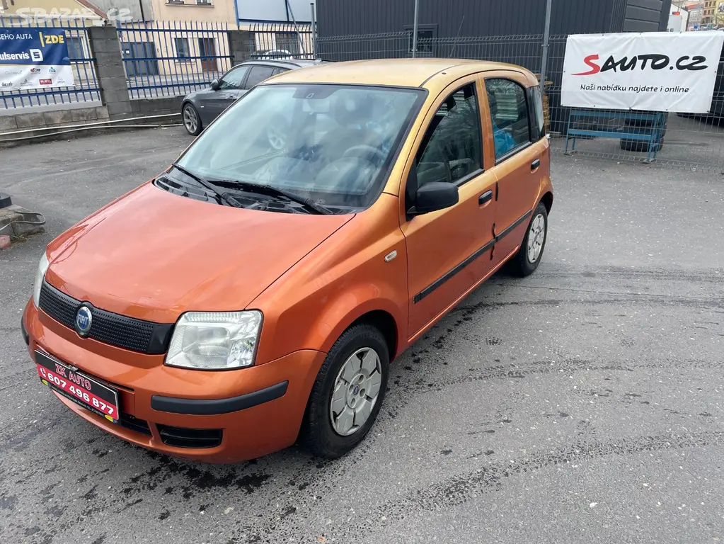 FIAT PANDA 1.1i 40 KW LPG -plyn koupeno ČR 3/2007