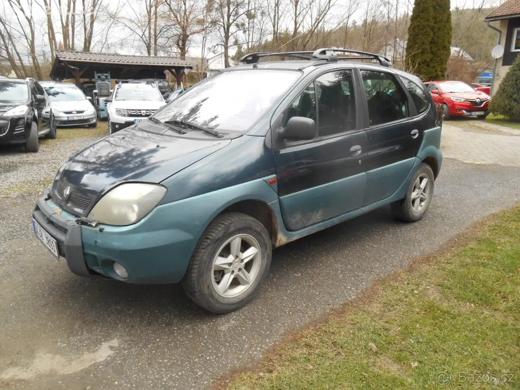 renault scenic rx4 rok 2002 2,0benzim 103kw