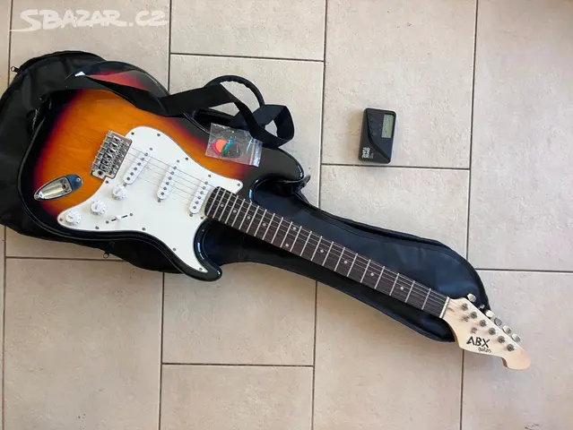Elektrická kytara a reproduktor ABX - Praha - Bazar - Sbazar.cz