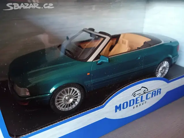 Modèle réduit Audi Cabriolet, Rouge, 1991 1/18 | Mcg