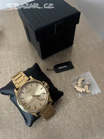 Krasne zlaté hodinky Diesel - Brno - Bazar - Sbazar.cz