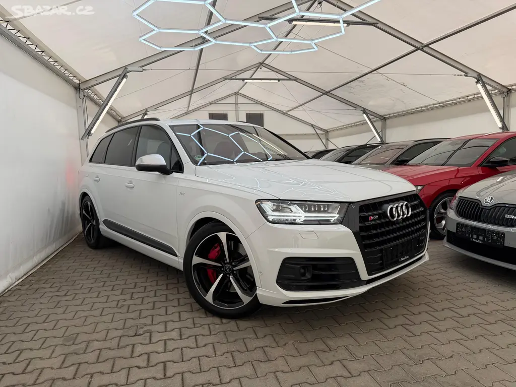Audi SQ7, 4.0TDi,V8,320kW,WebastoTŽN,B&O - fotka 5
