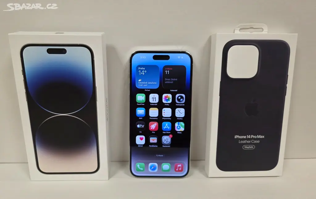 Náhled: Apple iPhone 14 Pro Max 256GB Silver baterie 90%