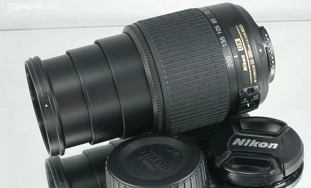 Náhled: Nikon AF-S DX Nikkor 55-200mm f/4-5.6 G ED *DX