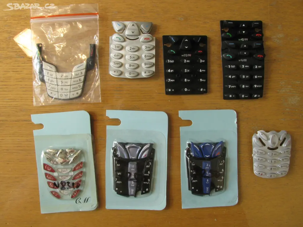 Náhled: Tlačítka, Klávesnice Nokia Sony Ericsson Siemens