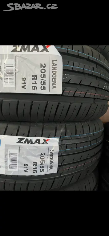 205/55/16 ZMAX letni - Němčany - Bazar - Sbazar.cz