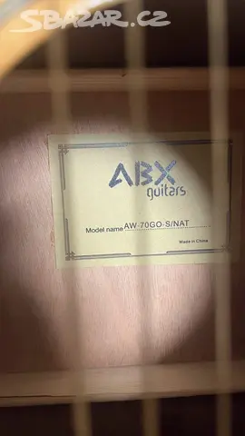 Kytara ABX AW 70GO SNAT - Zlín - Bazar - Sbazar.cz