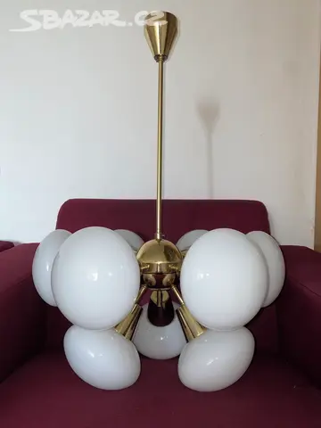 Ikonický retro lustr