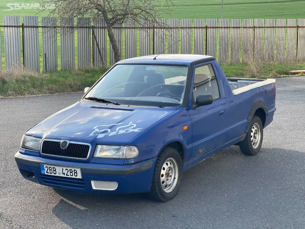 Škoda Felicia Pick Up 1.9D 47kW r.v. 1997 - fotka 2