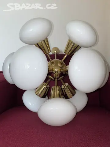 Ikonický retro lustr