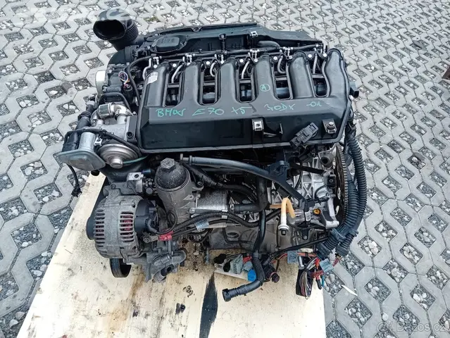 Motor 3,0D X-Drive 306D3 173kw z BMW X5 E70 - Klatovy - Bazar - Sbazar.cz