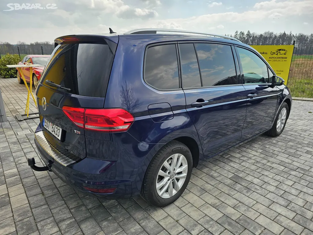 Volkswagen Touran, 1.6 TDI, DSG, TAŽNÉ ZAŘ. - fotka 5