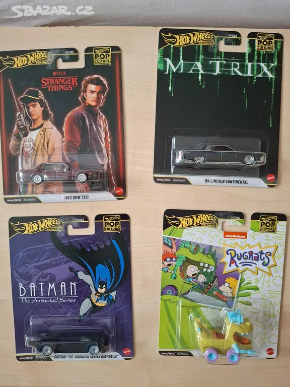 Hot wheels Premium Pop Culture - sada 4 aut - Šumperk - Bazar - Sbazar.cz