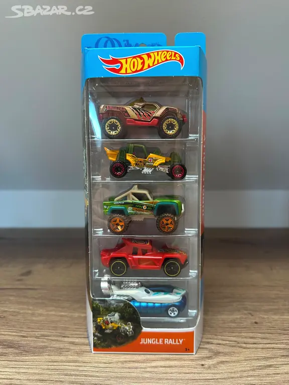 SBĚRATELSKÉ MODELY JUNGLE RALLY 5-PACK, HOT WHEELS - Průhonice - Bazar ...